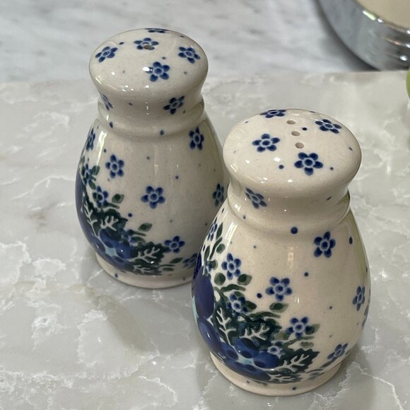 Gorgeous Artisan Imported Salt & Pepper Set - Poland-NEW - Picture 4 of 15